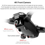 S105 RC Drone with Camera 4k Drone Dual Camera with ESC 5G WIFI GPS Brushless Motor Photo Video Optical Follow Quadcopter