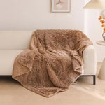 2025 New Waterproof Blanket for Couple, Large Size for Beds Bedroom Throw Luxury Shaggy Warm Blankets Lovers Microfibre-blanket