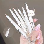 Diamond White Eyelid Highlighter Pen for Brightening Eye Glitter Golden Eyeliner Eyeshadow Stick for Stunning Makeup Results