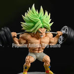 6.3in/16cm Anime Dragon Ball Z Broly Figure Pvc Action Figures Fitness Broly Figurine Gk Statue Collection Model Toys
