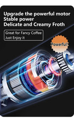 XIAOMI Electric Milk Frother Mini Handheld Wireless Powerful Type-C Rechargeable Convenience Coffee Milk Whipping Kitchen Whisks