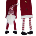 Women's Christmas Scarf Plush Warm Soft Extra-Long Snowman Santa Claus Reindeer-Patterned Scarves Winter Fashion Shawls