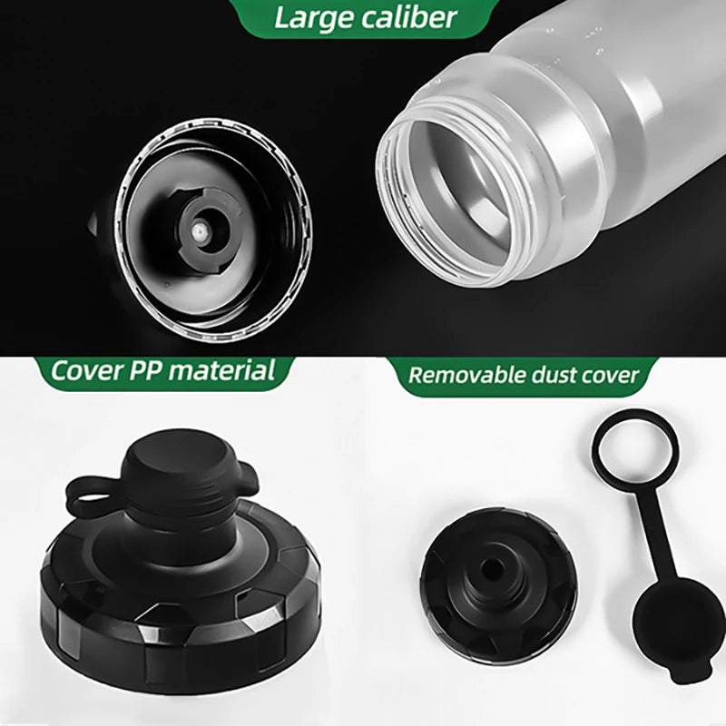 X-TIGER MTB Road Cycling Water Bottle 650ML Leak-proof Bicycle Squeeze Water Bottle for Long-distance Cycling Outdoor Sports Por