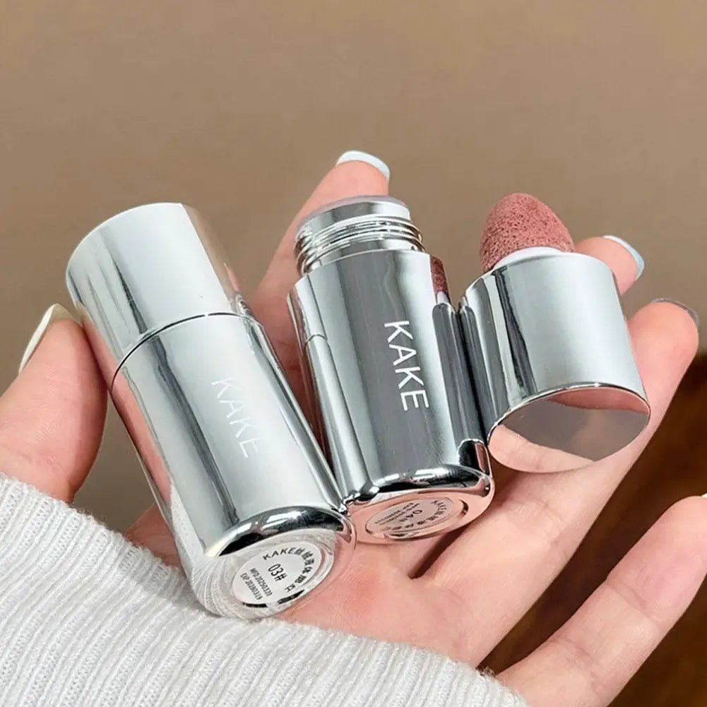 Velvet Liquid Blush Matte Sponge Head Blusher Natural Lasting Brighten facial Contour Blush Tint Makeup