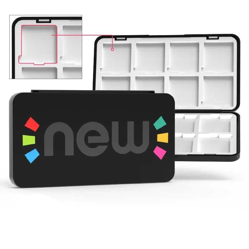 Portable 16-Slot Game Card Holder Storage Case for Nintendo 3DS, 3DSXL, 2DS, 2DSXL, DS, and DSi