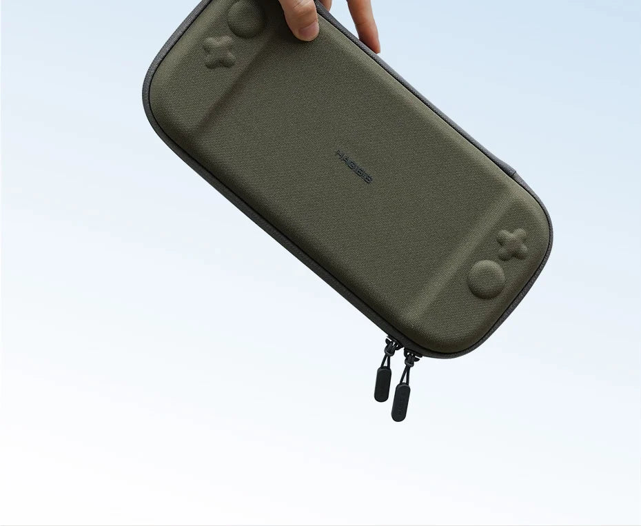 Hagibis Portable Carrying Case for Switch 2 Traveling Bag Hard Shell NS Accessories Protective Cover with 10 Games Cartridges