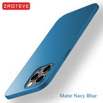 For iPhone17 Pro Max ZROTEVE Ultra Thin Matte Hard PC Cover For iPhone 17 16 e 16e 15 14 12 13 iPhone16 Plus iPhone13 Phone Case