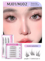 Yelix large capacity Self-Adhesive Eyelashes No Glue Fake Lashes Extensions Reusable for Makeup Soft Mink Eyelashes