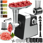 400W Electric Meat Grinder Multifunctional Mincer Sausage Stuffer Vegetable Cutter Juicer with 3 Cutting Plates Kitchen Tool