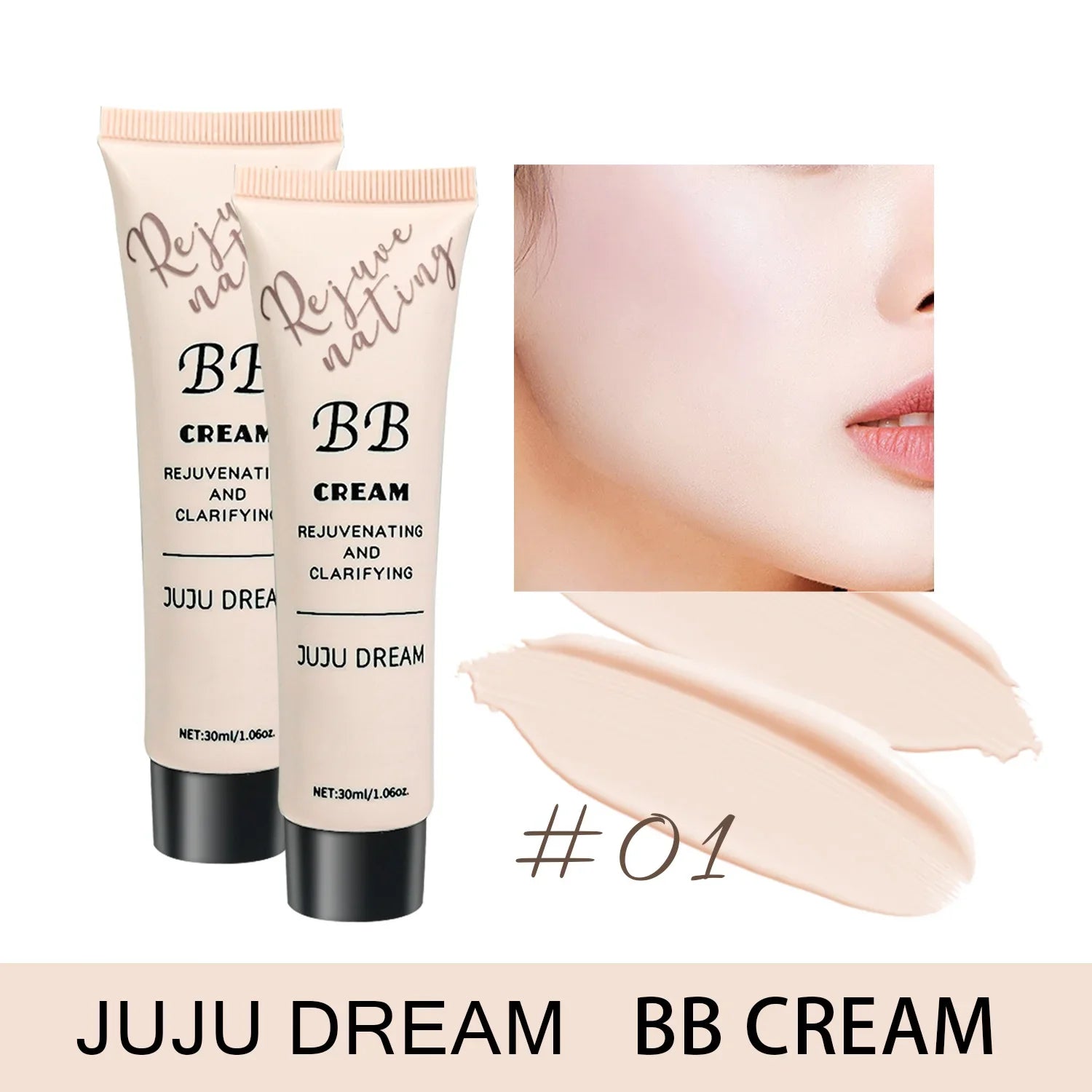 BB cream, isolation cream, liquid foundation, moisturizing, oil control, long-lasting makeup, concealer, waterproof, dry skin
