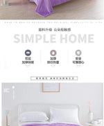 2025 new solid color simple plush blanket multi-functional Farley plush thickened warm blanket