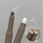 Double-ended Contouring Pen To Modify Contours, Hold Makeup, Develop Color, Brighten Dullness, Waterproof and Sweat-proof