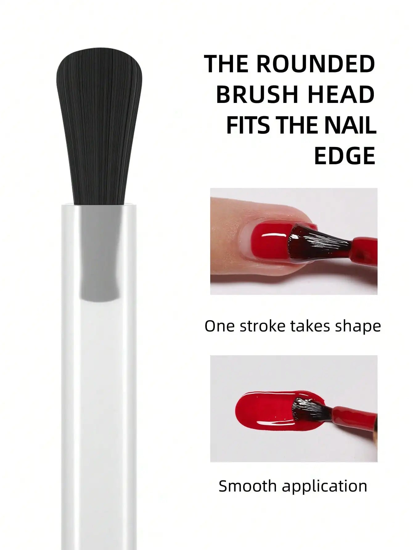 15ml Glass Top Coat Long Lasting Clear Rubber Top Coat LED UV Strengthen Nails High Gloss Top Finish Gel Nail Polish