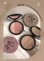 3in1 Three Colors Powder Tray Blush Contouring Waterproof Long Lasting Delicate Natural Face Makeup