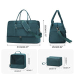 Luggage Travel Bags with a Clothes Bag and Toiletry Bag Large Capacity Daily Commuter Shoulder Bag Woman Tote Bags Handbag Woman