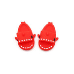 (Shoes Only)17cm Labubu Accessories Shoes Dolls Can Wear Shark Slippers Fun and Stylish Casual Shoes for Playtime