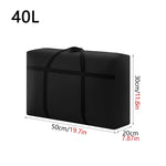 Large Waterproof Moving Luggage Bags with Large Capacity Foldable Travel Bag for Laundry Shopping Organizer