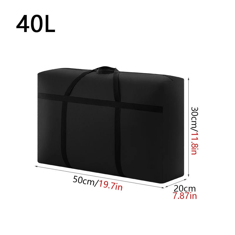 Large Waterproof Moving Luggage Bags with Large Capacity Foldable Travel Bag for Laundry Shopping Organizer