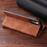 Ultrathin Leather Flip Case For Samsung Galaxy S25 S24 S23 FE S22 Ultra S21 S20 Plus S10 Note 20 5G Business Wallet Phone Cover