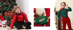 Baby Christmas Outfit Boy Kids Gentleman Formal Suit Toddler Suspenders Clothing Set Infant Party Dress Shirt