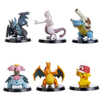 Pokemon Cartoons Anime Figures Toys Snorlax Pikachu Eevee Pocket Monster Figure Doll Model Kids Birthday Gift Bulk Buy Lot