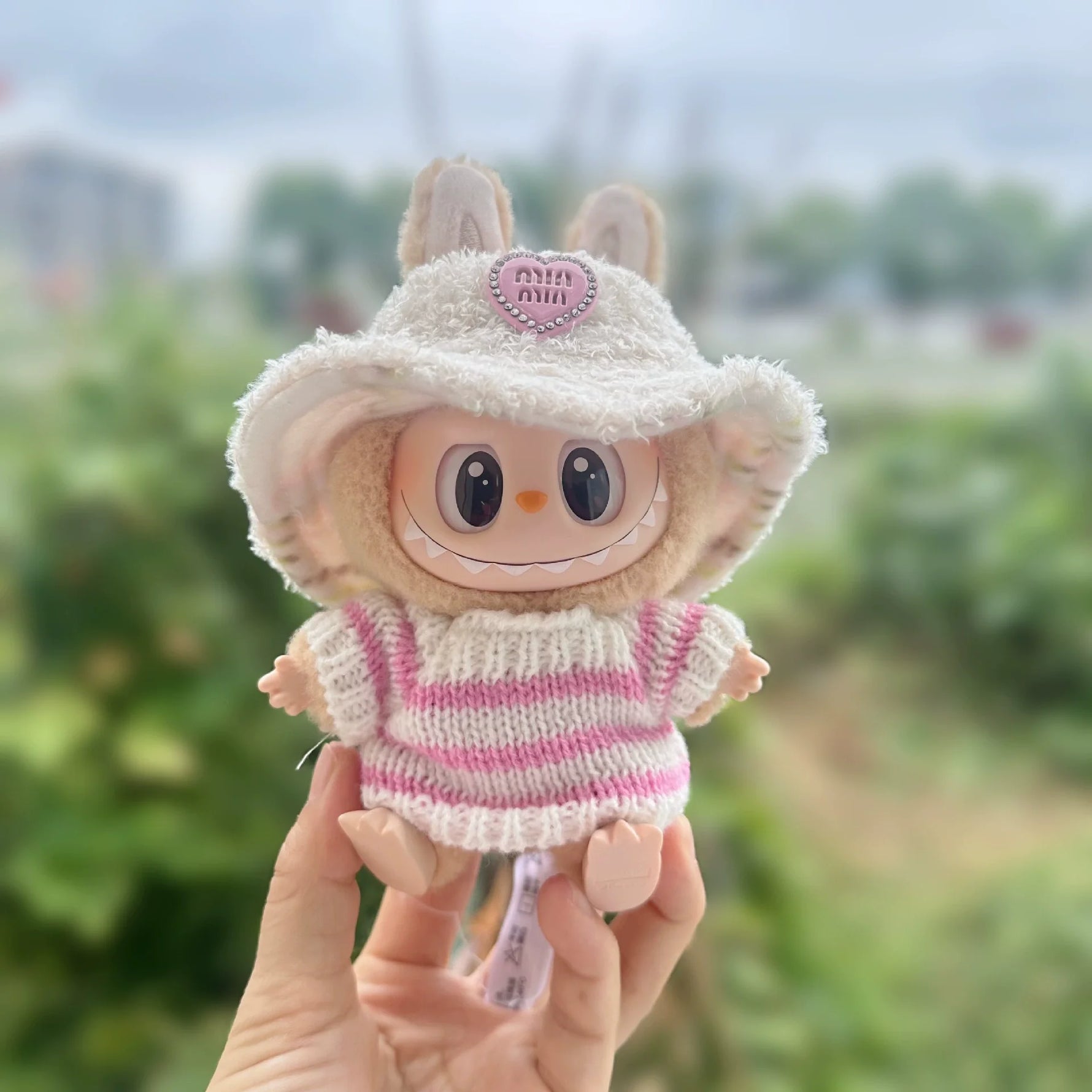 LABUBU Doll'S Clothes Outfit Accessories for 15-17cm Labubu Idol V1 V2 Stylish Outfit Clothes Sports Leisure Suit Clothing Gift