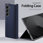 DUX DUCIS Full Protection Business Flip Leather Case for Samsung Galaxy Z Fold 7 6 5 5G Card Pocket Magnetic Closure Cover