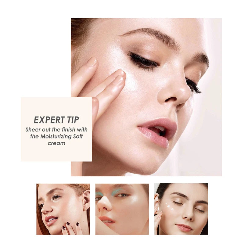 30ml Liquid Foundation Cream Waterproof Oil-control Cover Acne Base Cream Makeup Moisturize Matte Concealer Cosmetic