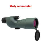 25-75x60 Zoom Spotting Scope ED Lens Powerful Monocular Bak4 Prism Telescope For Outdoor Camping Bird Watching Shooting