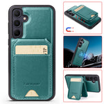 Leather Case For Samsung Galaxy A16 A36 A56 A55 A35 A15 A25 S25 S24 Ultra S23 S22 Plus + 2 in 1 Detachable Vertical Wallet Cover