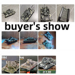 1/72 German Leopard 2 Main Battle Tank Model Creative Military Series Building Blocks Decor Assembled Toys For Boys Xmas Gifts
