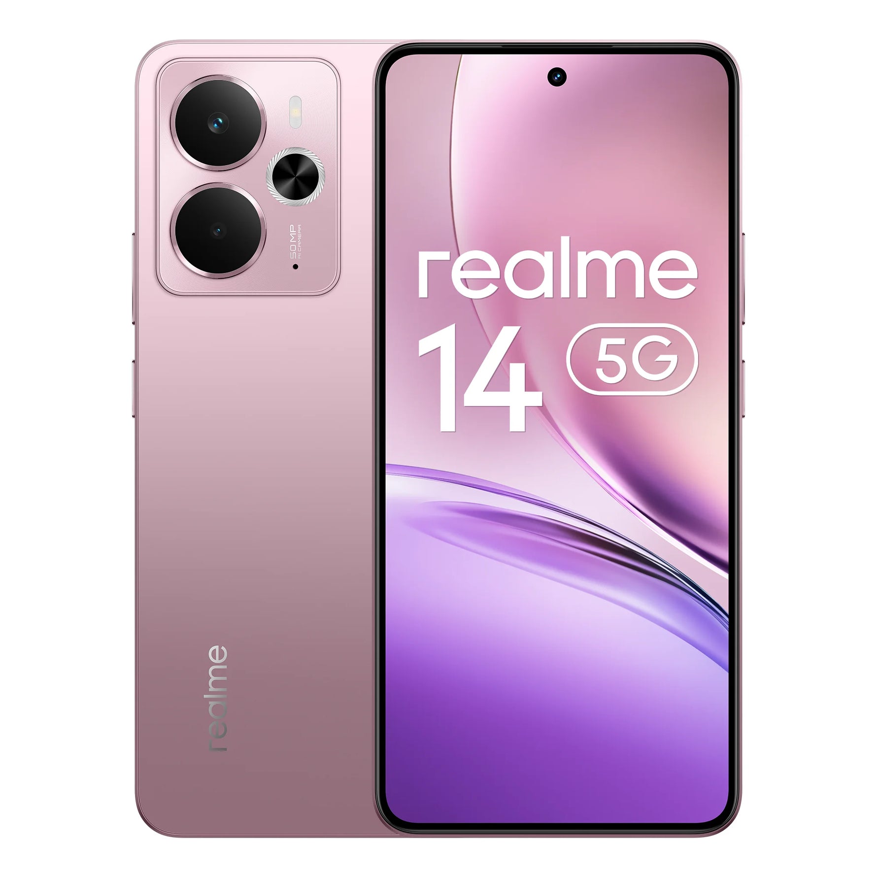 realme 14 5G Smartphone Snapdragon® 6 Gen 4 Chipset 6000mAh Battery 45W Charge 120Hz AMOLED Display IP69 NFC