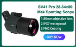 Svbony SV28plus 50/60/70mm Spotting Scope Zoom Telescope Powerful Long Range PORRO Prism Suit for Archery Target Shooting