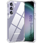 Hybrid Shockproof Case For Samsung Galaxy S25 FE S24 S23 S21 S22 Plus Ultra Clear Hard Case For Samsung A56 A36 A54 A34 A53 A33