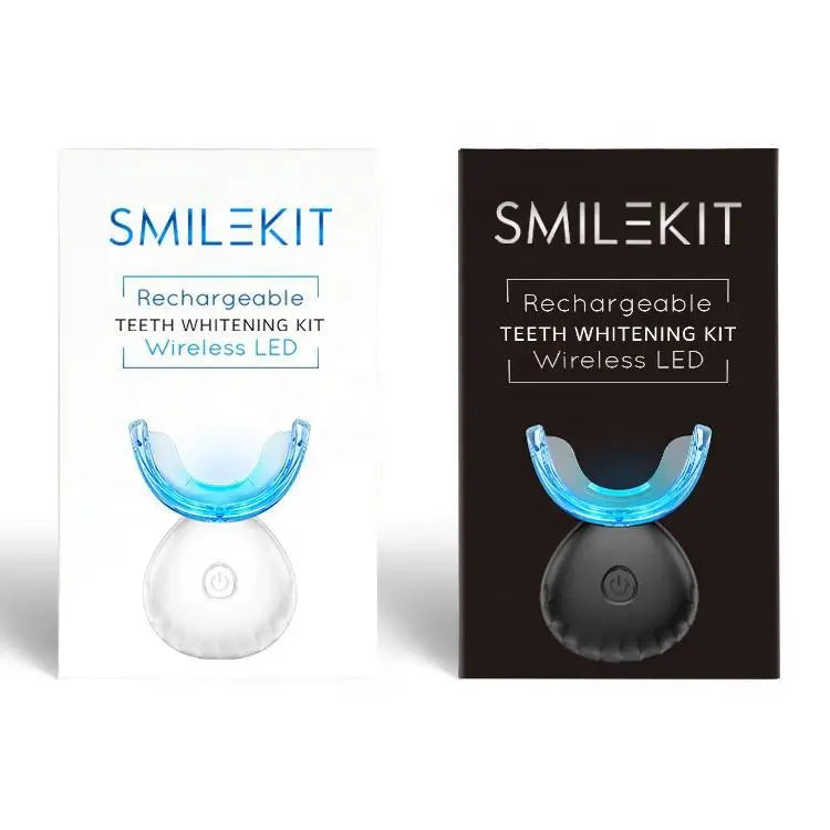 Beauty Teeth Whitening Set with Wireless Charging Light Cleansing Oral Dentistry Tools