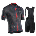 Morvelo-Bicycle Jersey Set, Breathable Bike Uniform, Quick Dry Cycling Clothing, MTB Clothes, Bicycle Shirt