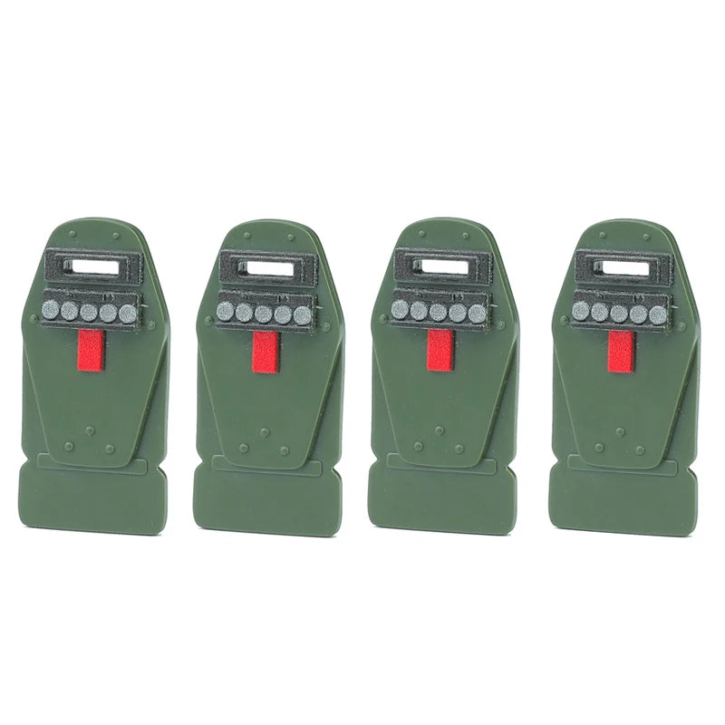 City Army Figures Building Blocks Russia Army Soldiers Weapons Special Combat Uniform Shield Combat Vests Shields Brick Toys