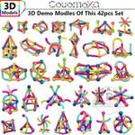 Magnetic Constructor Blocks Set Toys for Kids Magnet Stick Rod Building Blocks Montessori Educational Toys For Children Boy Girl