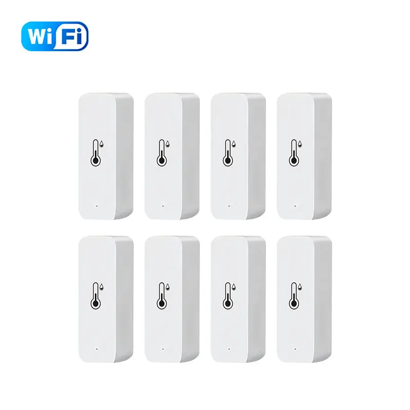 Tuya Wifi/Zigbee Temperature And Humidity Sensor Indoor Thermometer Smart Life Control For Home Work With Alexa Google Assistant