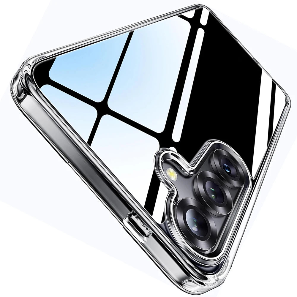 Shockproof Hard Case For Samsung Galaxy S25 Ultra S25+ Plus Hybrid Crystal Clear Acrylic Cover For S25ultra 25 Silicone Soft She