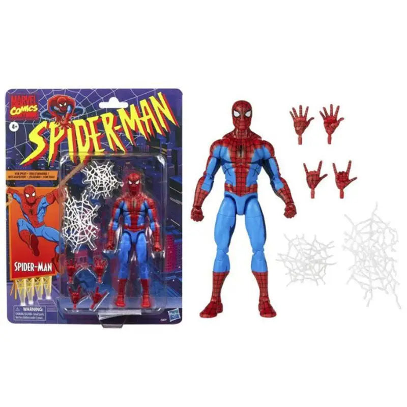 Hasbro Spider Man 2099 Miguel O Hara legends Venom Deadpool Action Figure Toys Change Face Statue Model Doll kids for Toy Gift