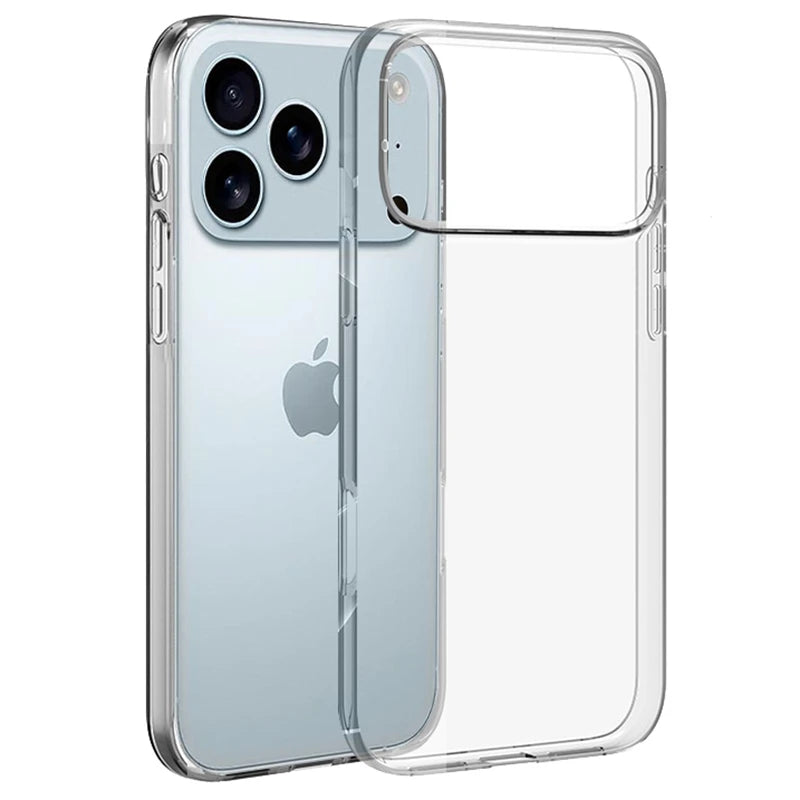 Ultra Thin Clear Shockproof Phone Case For iPhone 17 Pro Max Transparent Soft Silicone TPU Cases For iPhone 17 Air Back Cover