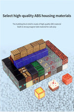 10-300pcs Magnetic Blocks Game Mine Magnet World Toys For Boys Girls STEM Montessori Sensory Cubes Game Toys Gift