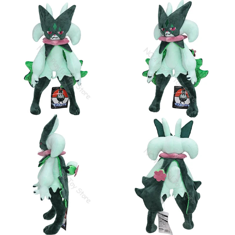 Pokemon Figures Plush Toy Sprigatito Floragato Meowscarada 1st and 2nd Order Evolution Kawaii Doll Soft Stuffed Toys Gift