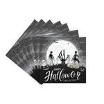 20/40/60/80/100pcs Halloween Theme Party Disposable Napkins Cocktail Napkin Bat Spider Pumpkin Halloween Holiday Decor Tableware