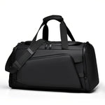 Large capacity multifunctional luggage bag with multiple compartments, suitable for fitness, travel, and overnight travel