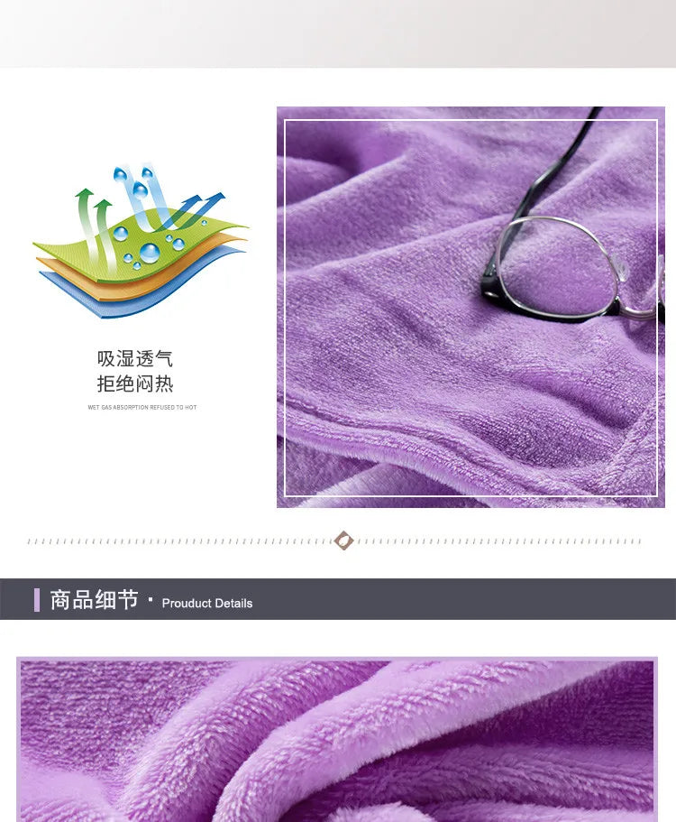 2025 new solid color simple plush blanket multi-functional Farley plush thickened warm blanket