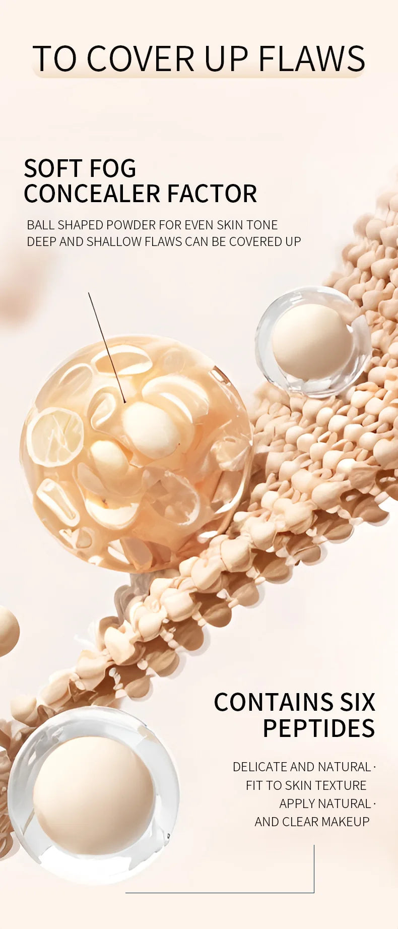 Mushroom Head Air Cushion CC Cream Foundation Concealer Oil-control BB Cream Whitening Face Base Makeup Cosmetics Moisturizing