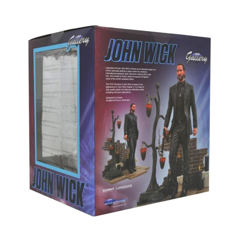 23cm John Wick Art Museum Collection: Hapter2 Handmade Ornament Exquisite Model Birthday Christmas Gift Static