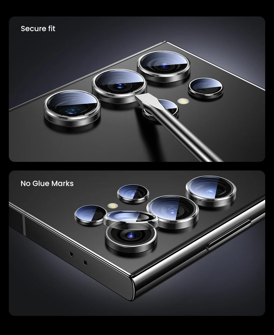 UGREEN Camera Lens Protector for Samsung Galaxy S24 Ultra Full Lens Glass for Samsung S24 Ultra Protective Film